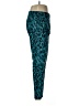 Soft Surroundings Animal Print Teal Active Pants Size M - photo 4