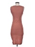 Leith Solid Brown Casual Dress Size S - photo 2