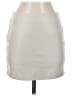 Tic : Toc Solid Ivory Faux Leather Skirt Size S - photo 1