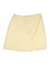IZOD 100% Polyester Yellow Casual Skirt Size 8 - photo 1