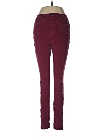 Madewell 10" High-Rise Skinny Jeans: Stretch Velvet Edition (view 1)