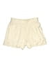 H&M Solid Ivory Shorts Size 14 - photo 1