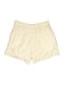 H&M Solid Ivory Shorts Size 14 - photo 2