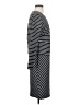 W by Worth Stripes Black Casual Dress Size S - photo 4