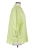 Chico's Solid Green 3/4 Sleeve Button-Down Shirt One size (estimated) - photo 4