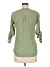 iris 100% Rayon Green 3/4 Sleeve Blouse Size M - photo 2