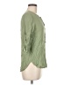 iris 100% Rayon Green 3/4 Sleeve Blouse Size M - photo 4