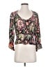 Maeve by Anthropologie Black 3/4 Sleeve Blouse Size S - photo 1