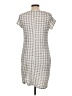 MSK Houndstooth Silver Gray Casual Dress Size L (estimated) - photo 2