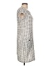 MSK Houndstooth Silver Gray Casual Dress Size L (estimated) - photo 4
