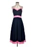 Milly Color Block Blue Cocktail Dress Size 4 - photo 1