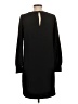 J.Crew 100% Polyester Solid Black Casual Dress Size 2 - photo 2