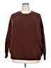 Sonoma Goods for Life Solid Brown Pullover Sweater Size 2X - photo 1