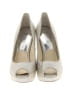 MICHAEL Michael Kors Metallic Gold Silver Heels Size 8 - photo 2
