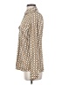 MICHAEL Michael Kors Print Brown Long Sleeve Blouse Size S - photo 5