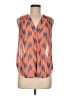 Pixley Orange Sleeveless Blouse Size M - photo 1