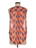 Pixley Orange Sleeveless Blouse Size M - photo 2