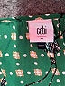 CAbi 100% Polyester Green 3/4 Sleeve Blouse Size XL - photo 7