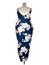 Zanzea Collection Floral Blue Casual Dress Size XXL - photo 2