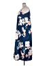 Zanzea Collection Floral Blue Casual Dress Size XXL - photo 5
