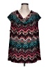 Kasper Teal Sleeveless Blouse Size L - photo 1