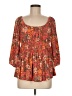 Torrid Orange 3/4 Sleeve Blouse Size Med Plus (00) - photo 1