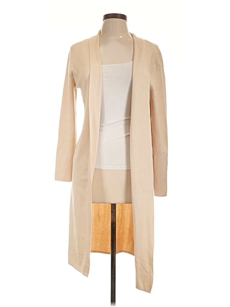 Pre-owned Assorted Brands Cardigan Sweater In Ivory