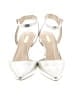 Louise Et Cie Metallic Silver Heels Size 10 - photo 2