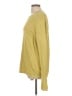 Calvin Klein 100% Linen Yellow Pullover Sweater Size L - photo 5