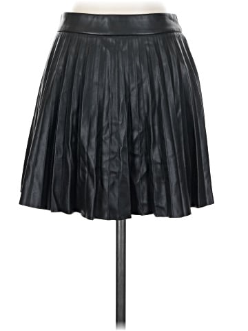 MNG Faux Leather Skirt (view 2)