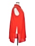 Olivia & Martin 100% Polyester Red Sleeveless Blouse Size 2X - photo 4