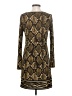 MICHAEL Michael Kors Animal Print Gold Casual Dress Size S - photo 2