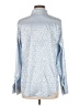 Unbranded Polka Dots Blue Long Sleeve Blouse Size M - photo 2
