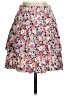 Universal Thread 100% Rayon Floral Pink Casual Skirt Size XS - photo 2