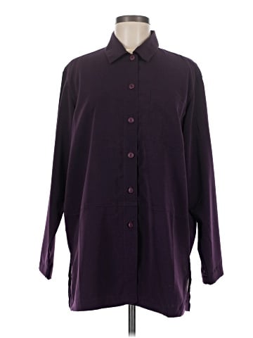 Travelsmith Long Sleeve Blouse (view 1)