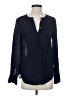 J.Crew 100% Viscose Blue Long Sleeve Blouse Size 00 - photo 1
