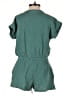 NINEXIS Solid Green Romper Size S - photo 2