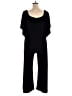 Joseph Ribkoff Solid Black Jumpsuit Size 14 - photo 2