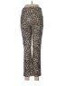 Sugar Lips Animal Print Brown Tan Casual Pants Size 8 - photo 2