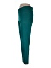 Serra Solid Teal Casual Pants Size L - photo 5