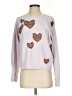 J.Crew Hearts Silver Pullover Sweater Size S - photo 1
