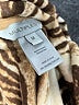 MULTIPLES Animal Print Brown Poncho Size M - photo 7