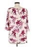 Elle 100% Polyester Pink 3/4 Sleeve Blouse Size M (estimated) - photo 2