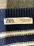 Zara Stripes Blue Cardigan Size S - photo 7
