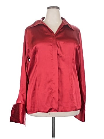 DressBarn Long Sleeve Blouse (view 1)