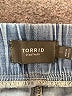 Torrid Blue Denim Shorts Size 1X Plus (1) - photo 3
