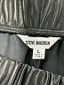 Steve Madden Metallic Black Shorts Size L - photo 3