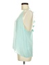 Millau 100% Polyester Teal Sleeveless Blouse Size M - photo 5