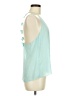 Millau 100% Polyester Teal Sleeveless Blouse Size M - photo 4