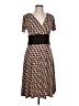 AA Studio AA Houndstooth Brown Cocktail Dress Size 10 - photo 1